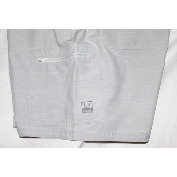 Huk Next Level Men's Outdoors Stretch Vented 7" Performance Shorts Size 2XL - Picture 5 of 7